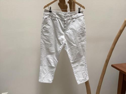 Witte Rosner jeans  , maat 42, Kleding | Dames, Broeken en Pantalons, Zo goed als nieuw, Maat 42/44 (L), Wit, Ophalen of Verzenden
