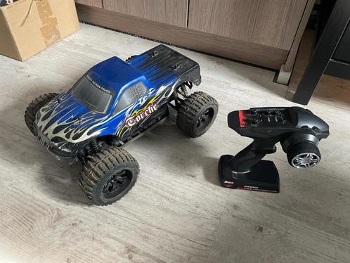 RC Truck 1:10 Elektrische Afstand Bedienbare Auto, Hobby en Vrije tijd, Modelbouw | Radiografisch | Auto's, Gebruikt, Auto offroad