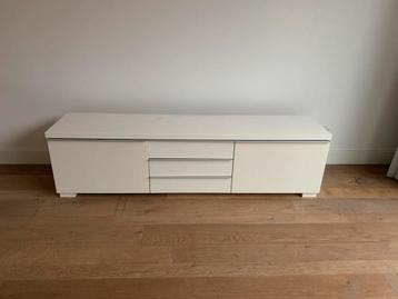 Ikea Besta Burs TV Meubel - Wit Hoogglans - afbeelding 1 Ikea Besta Burs TV Meubel - Wit Hoogglans - afbeelding 1