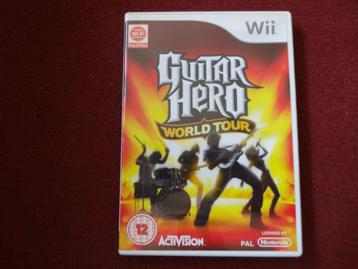 Wii Guitar Hero World Tour , Nintendo Wii Game