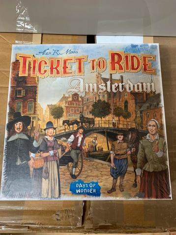 Ticket to Ride Amsterdam nieuw in seal 