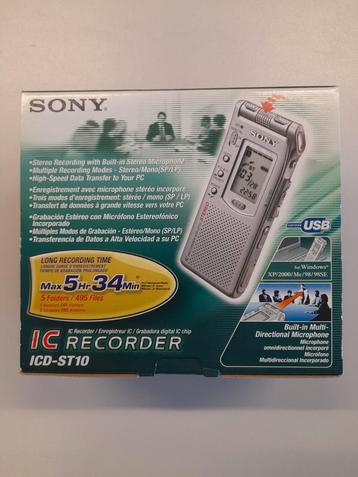 Sony IC recorder ICD-ST10