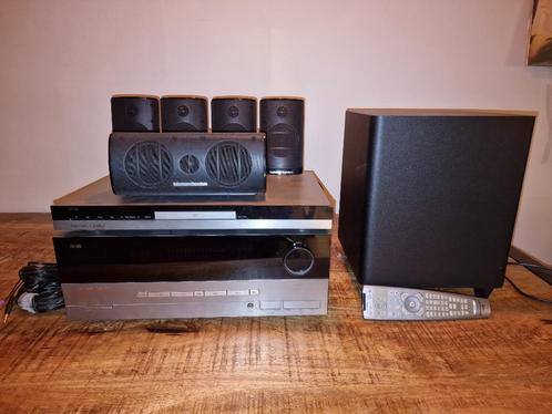 Harman Kardon 5.1 Sound System + DVD Player + Wall mount, Audio, Tv en Foto, Home Cinema-sets, Gebruikt, Dvd-speler, 5.1-systeem