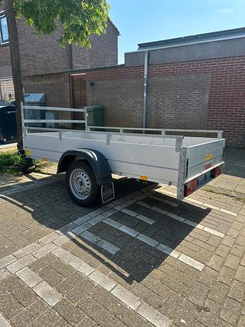 Anssems gt750v enkelasser ongeremd 750kg laadvermogen