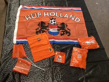 Oranjepakket of koningsdag feestpakket.  7- delig