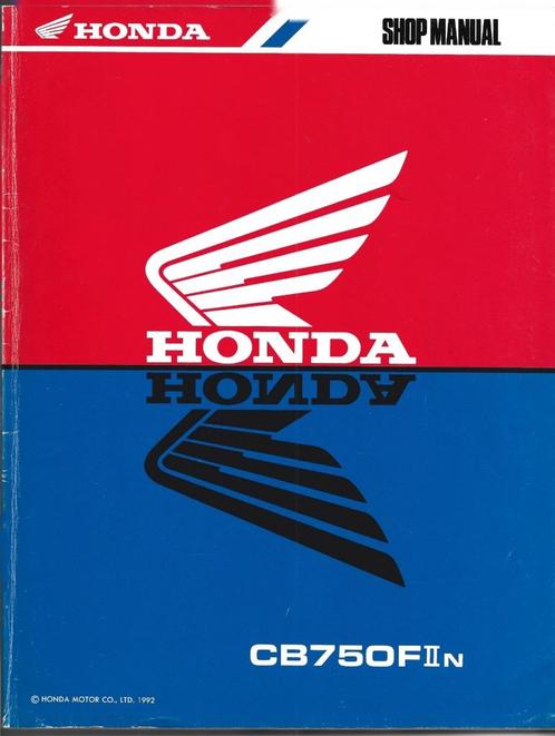 Honda CB750 II N shop manual (3671z), Motoren, Handleidingen en Instructieboekjes, Honda, Verzenden