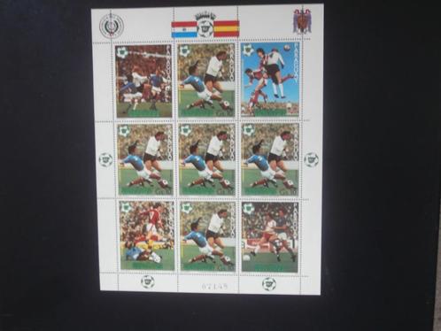 PARAGUAY 1981; VEL WK VOETBALLEN, Postzegels en Munten, Postzegels | Thematische zegels, Postfris, Sport, Verzenden