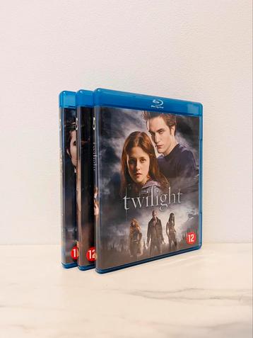 The Twilight Saga (eerste 3 films op Blu-ray)