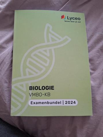 Lyceo bundel 2024 biologie VMBO-KB