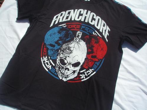 T-shirt 1e generatie Hardcore Frenchcore  Zwart maat XL, Kleding | Heren, Sportkleding, Nieuw, Maat 52/54 (L), Zwart, Verzenden