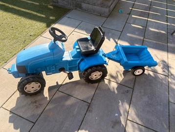 Gratis tracktor met kar