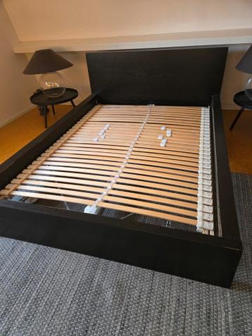 Ikea Malm 140x200 bedframe zwart - lattenbodem verstelbaar - afbeelding 1 Ikea Malm 140x200 bedframe zwart - lattenbodem verstelbaar - afbeelding 1
