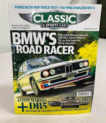 Classic Sports Car Oct 2023 Bmw road racer Porsche 911 mx5