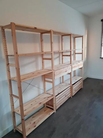 Ikea Ivar Stellingkast - Massief Grenen - afbeelding 3 Ikea Ivar Stellingkast - Massief Grenen - afbeelding 3