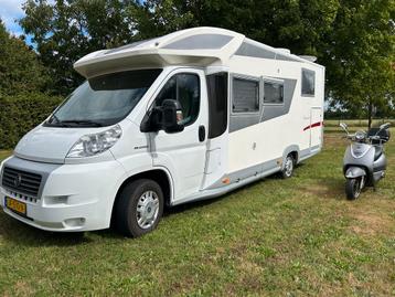 Te koop Elnagh Prince 530L camper uit 2010 en SCOOTER