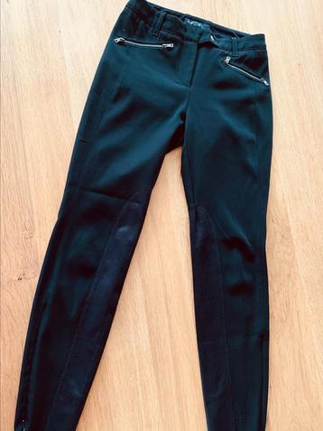 Prachtige stretch broek mt 34-36 zwart 