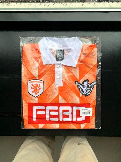 Thunderdome X FEBO Koningsdag 2023 Maat M, Kleding | Heren, Sportkleding, Voetbal, Maat 48/50 (M), Rood, Ophalen of Verzenden