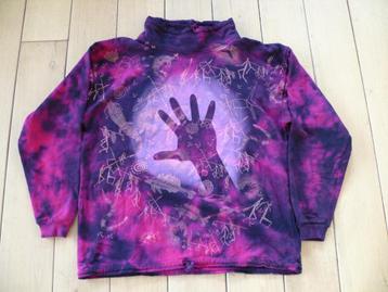 Churinga sweatshirt tie dye aboriginal art  M perfecte staat