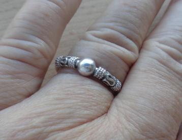 zilveren BALI ring [218]