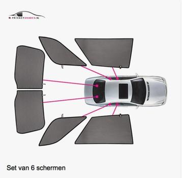 CarShades zonneschermenset Nissan Qashqai 