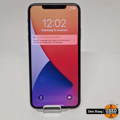 Apple iPhone 11 Pro Max 64GB Accu 100% Zwart | Inc garantie, Telecommunicatie, Mobiele telefoons | Apple iPhone, Zo goed als nieuw