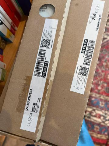 Ikea Maximera glazen zijstukken voor lade - Nieuw in verpakk - afbeelding 1 Ikea Maximera glazen zijstukken voor lade - Nieuw in verpakk - afbeelding 1