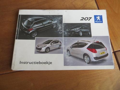 Instructieboek Peugeot 207 benzine, diesel, navi, media 2007, Auto diversen, Handleidingen en Instructieboekjes, Ophalen of Verzenden