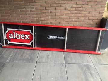 Fiberdeck bladen Altrex RS 250 cm lang z.g.a.n.