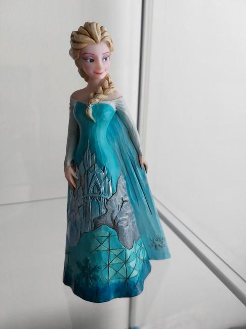 Disney traditions elsa castle dress, Verzamelen, Disney, Zo goed als nieuw, Beeldje of Figuurtje, Ophalen of Verzenden