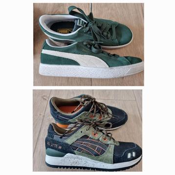 ASICS GEL LYTE III & PUMA SNEAKER RETRO LOOK 39