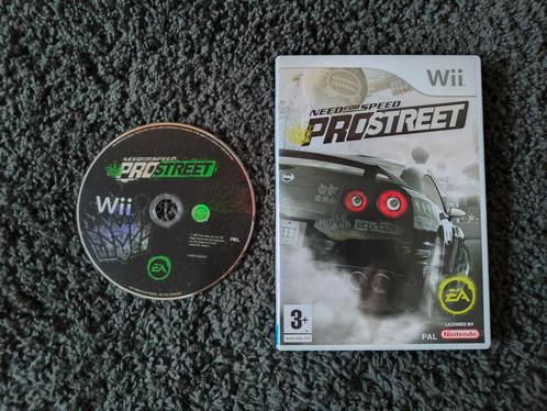 Need for Speed: ProStreet, Nintendo Wii, Spelcomputers en Games, Games | Nintendo Wii, Gebruikt, Racen en Vliegen, 2 spelers, Vanaf 3 jaar