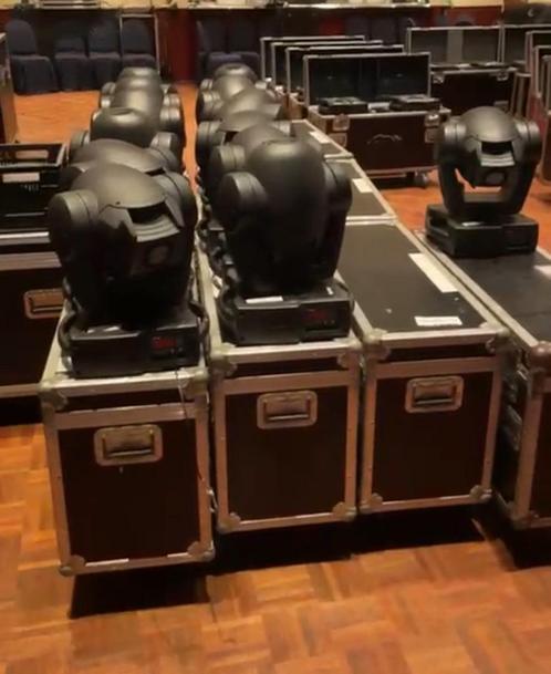 30x martin mac300 en 24x mac250 in cases, Muziek en Instrumenten, Licht en Laser, Gebruikt, Licht, Geluidgestuurd, Kleur, Stroboscoopeffect