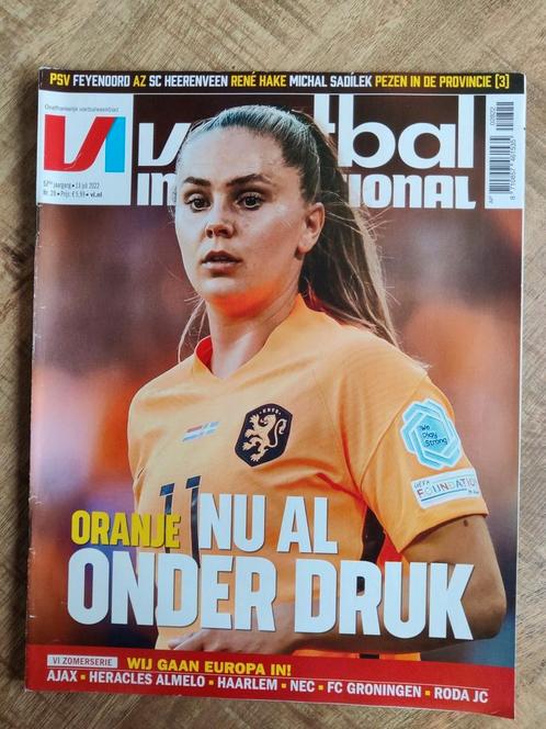 Voetbal International tijdschrift ( VI ) NR 28 - 2022, Boeken, Tijdschriften en Kranten, Zo goed als nieuw, Sport en Vrije tijd