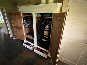 Mooie Biedermeier kledingkast - 2.00x1.70x0.60 - afbeelding 4 Mooie Biedermeier kledingkast - 2.00x1.70x0.60 - afbeelding 4