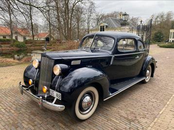 Packard Club Coupe 1185 1938 Blauw / Blue te koop / for sale