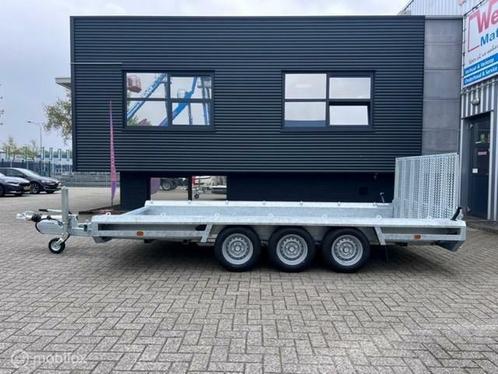 DEMO! HULCO TERRAX-3 394x180cm 3.500kg klep 100cm, Auto diversen, Aanhangers en Bagagewagens, Nieuw