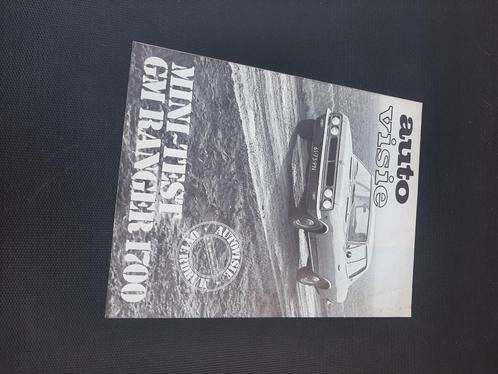 GM Ranger 1700 mini test auto visie opel, Boeken, Auto's | Folders en Tijdschriften, Opel, Ophalen of Verzenden