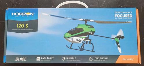 E-Flite Blade 120 S BNF With SAFE inclusief extra parts, Hobby en Vrije tijd, Modelbouw | Radiografisch | Helikopters en Quadcopters