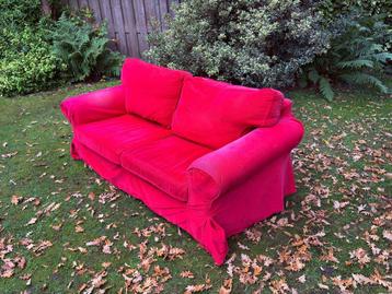 IKEA Ektorp 2-zits bank, rood - afbeelding 4 IKEA Ektorp 2-zits bank, rood - afbeelding 4