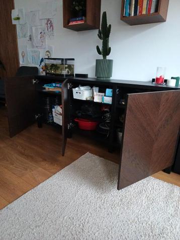 Ikea Besta Kast - Zwartbruin Hedeviken - afbeelding 3 Ikea Besta Kast - Zwartbruin Hedeviken - afbeelding 3