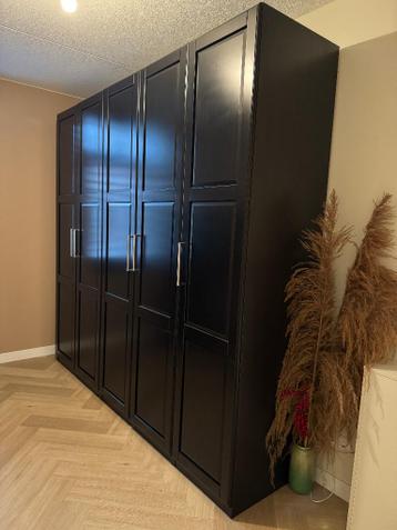 Ikea Pax Kledingkast zwart - afbeelding 1 Ikea Pax Kledingkast zwart - afbeelding 1