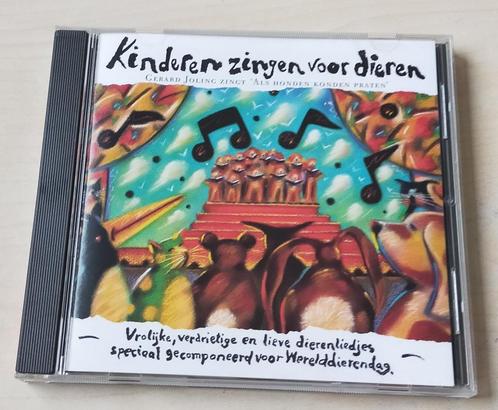 Kinderen Zingen Voor Dieren CD 1989 Gerard Joling, Cd's en Dvd's, Cd's | Kinderen en Jeugd, Zo goed als nieuw, Muziek, Ophalen of Verzenden