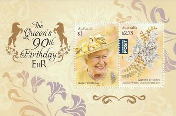 AUSTRALIA MINISHEET 2016 QUEEN"s BIRTHDAY