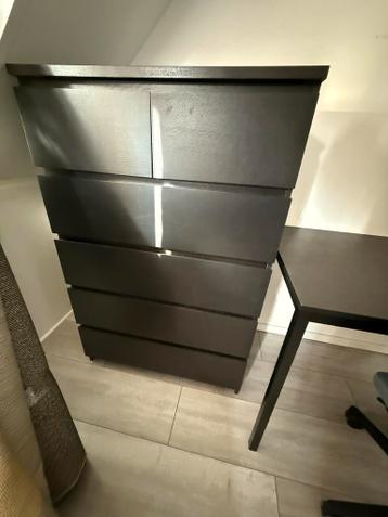 Ikea Malm drawers (black) 5€ for each (4drawers reserved) - afbeelding 2 Ikea Malm drawers (black) 5€ for each (4drawers reserved) - afbeelding 2