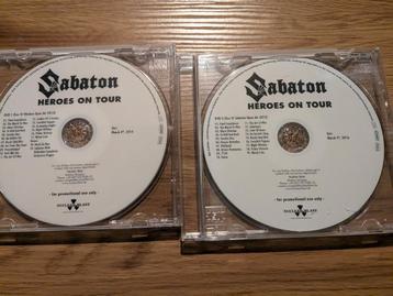 Sabaton Heroes on Tour promo Dvd's 