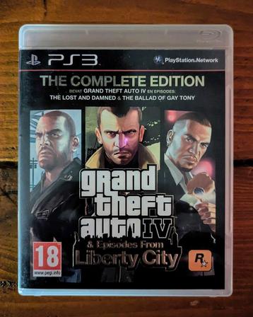 PS3 game Grand Theft Auto IV (GTA 4) in verkeerde hoesje 
