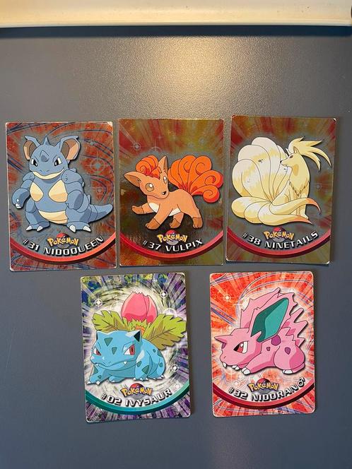 Verschillende zeldzame Topps Pokemon kaarten, Hobby en Vrije tijd, Verzamelkaartspellen | Pokémon, Zo goed als nieuw, Meerdere kaarten