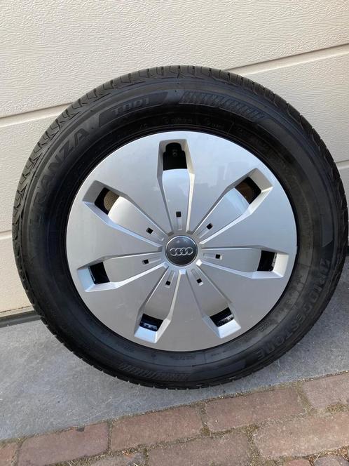 4st Bridgestone turanza  205/60R16.  16 inch op stalen velg, Auto-onderdelen, Banden en Velgen, Band(en), Zomerbanden, 16 inch