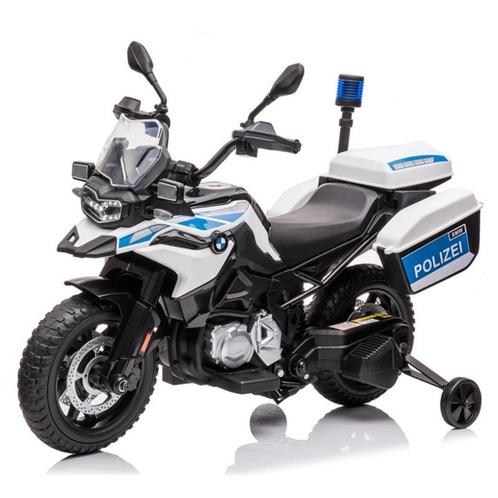 Kinder Motor BMW F850 GS POLITIE MC, 2X12V Kinder Motor, Kinderen en Baby's, Speelgoed | Buiten | Voertuigen en Loopfietsen, Nieuw