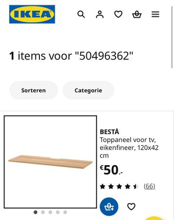 BESTÅ Besta Toppaneel voor tv, eikenfineer, 120x42 cm IKEA - afbeelding 3 BESTÅ Besta Toppaneel voor tv, eikenfineer, 120x42 cm IKEA - afbeelding 3